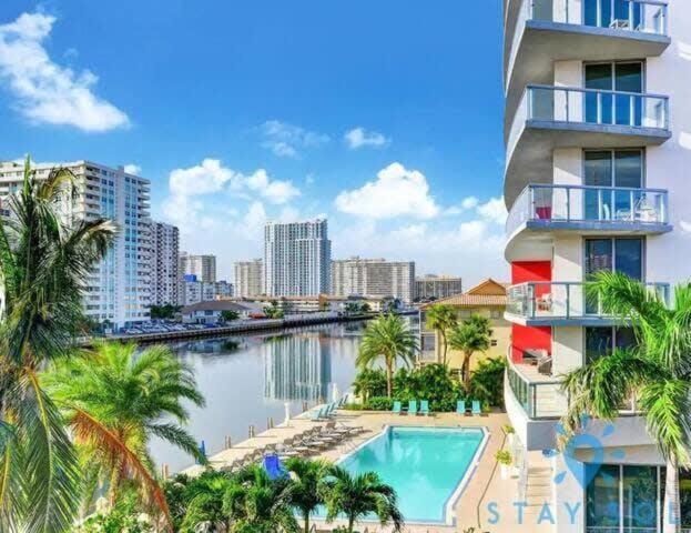 Infinite Views, Amazing Pool, Gym, Near Beach Hallandale Beach Exterior photo