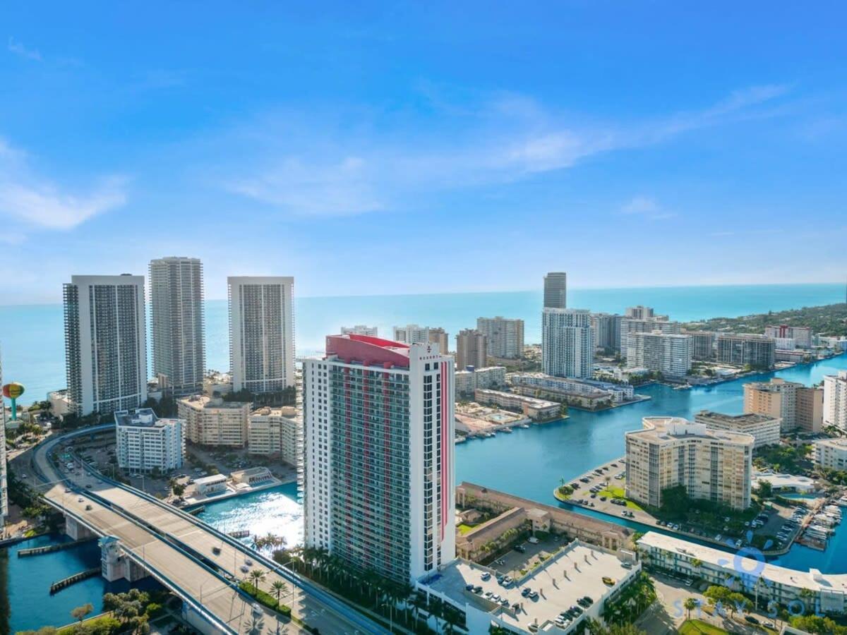 Infinite Views, Amazing Pool, Gym, Near Beach Hallandale Beach Exterior photo