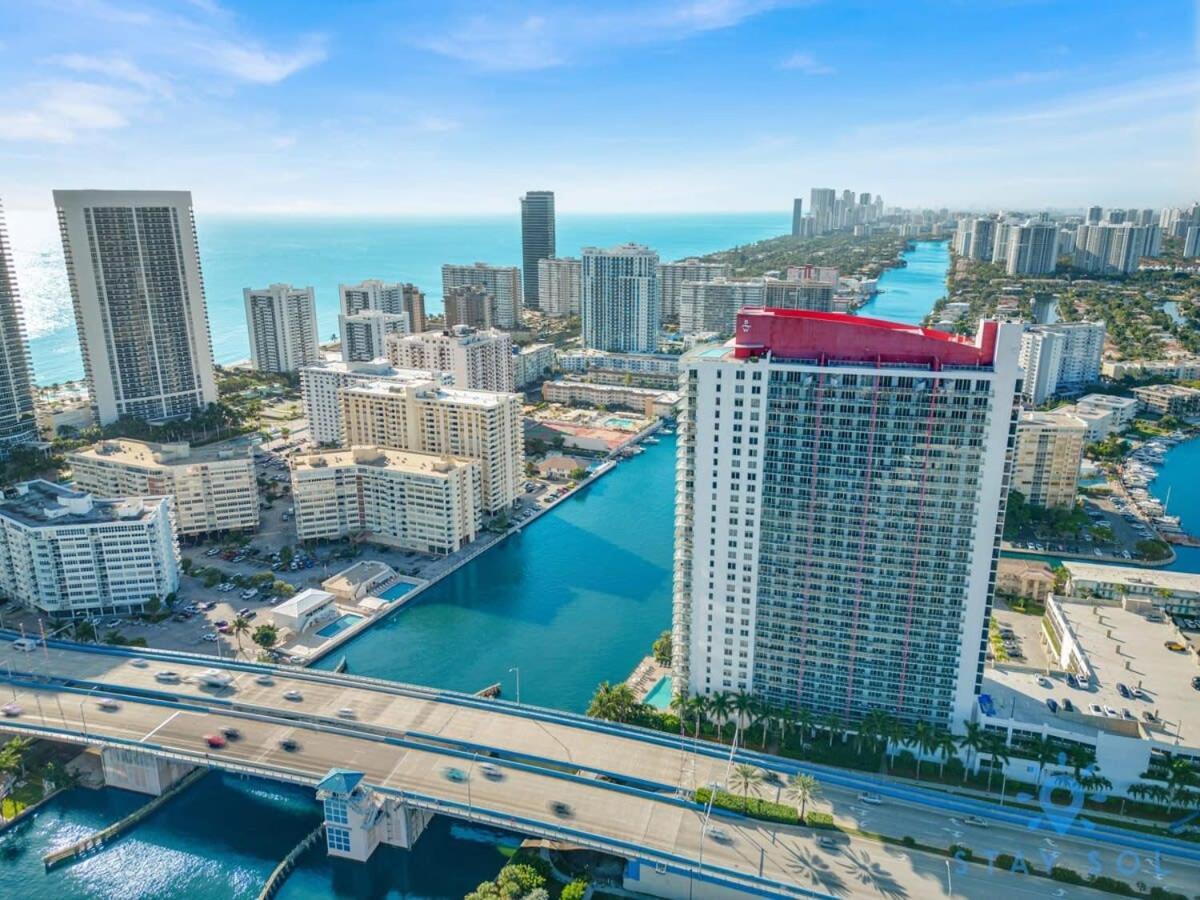 Infinite Views, Amazing Pool, Gym, Near Beach Hallandale Beach Exterior photo