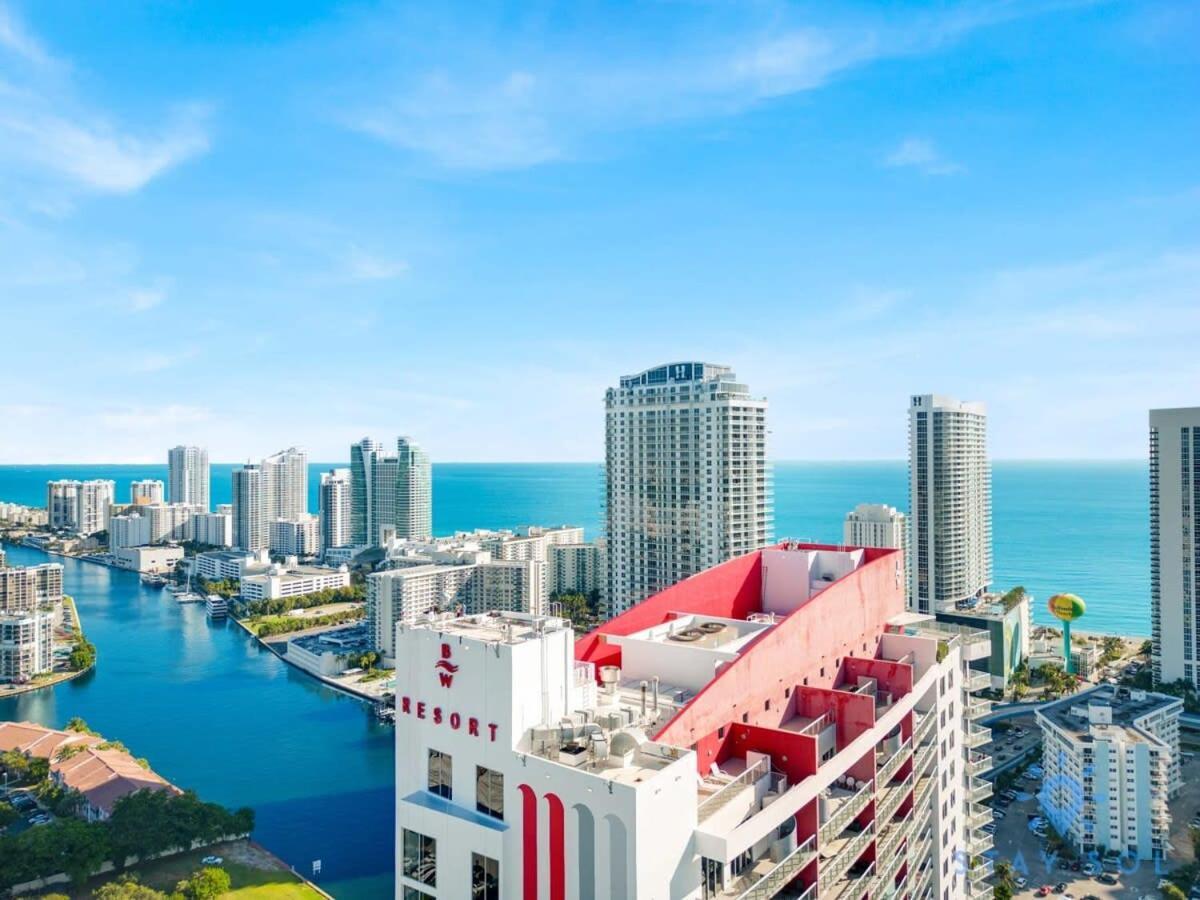 Infinite Views, Amazing Pool, Gym, Near Beach Hallandale Beach Exterior photo