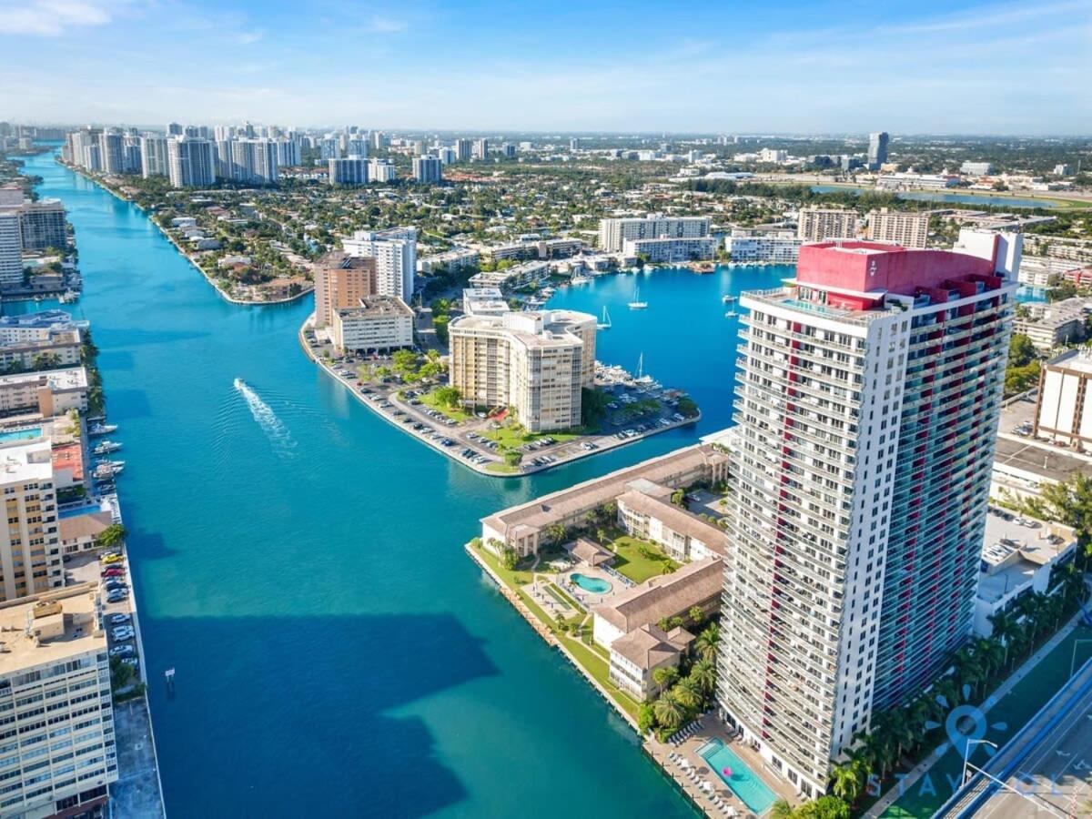 Infinite Views, Amazing Pool, Gym, Near Beach Hallandale Beach Exterior photo
